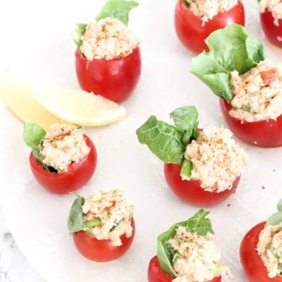 Lindas Crab Stuffed Tomatoes