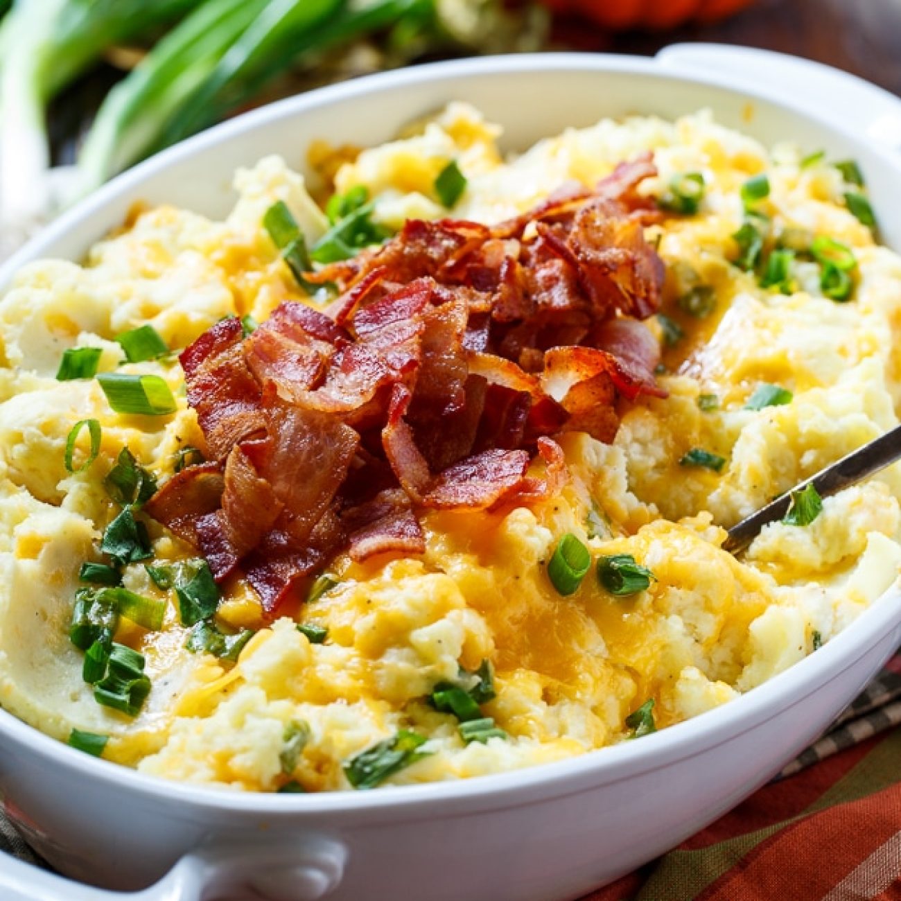 Loaded Mashed Potato Casserole