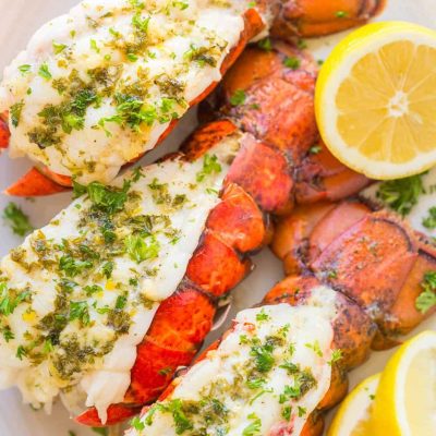 Lobster Tails With Citrus Butter