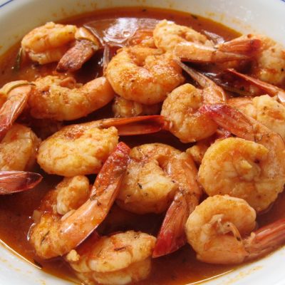 Louisiana Garlic Shrimp