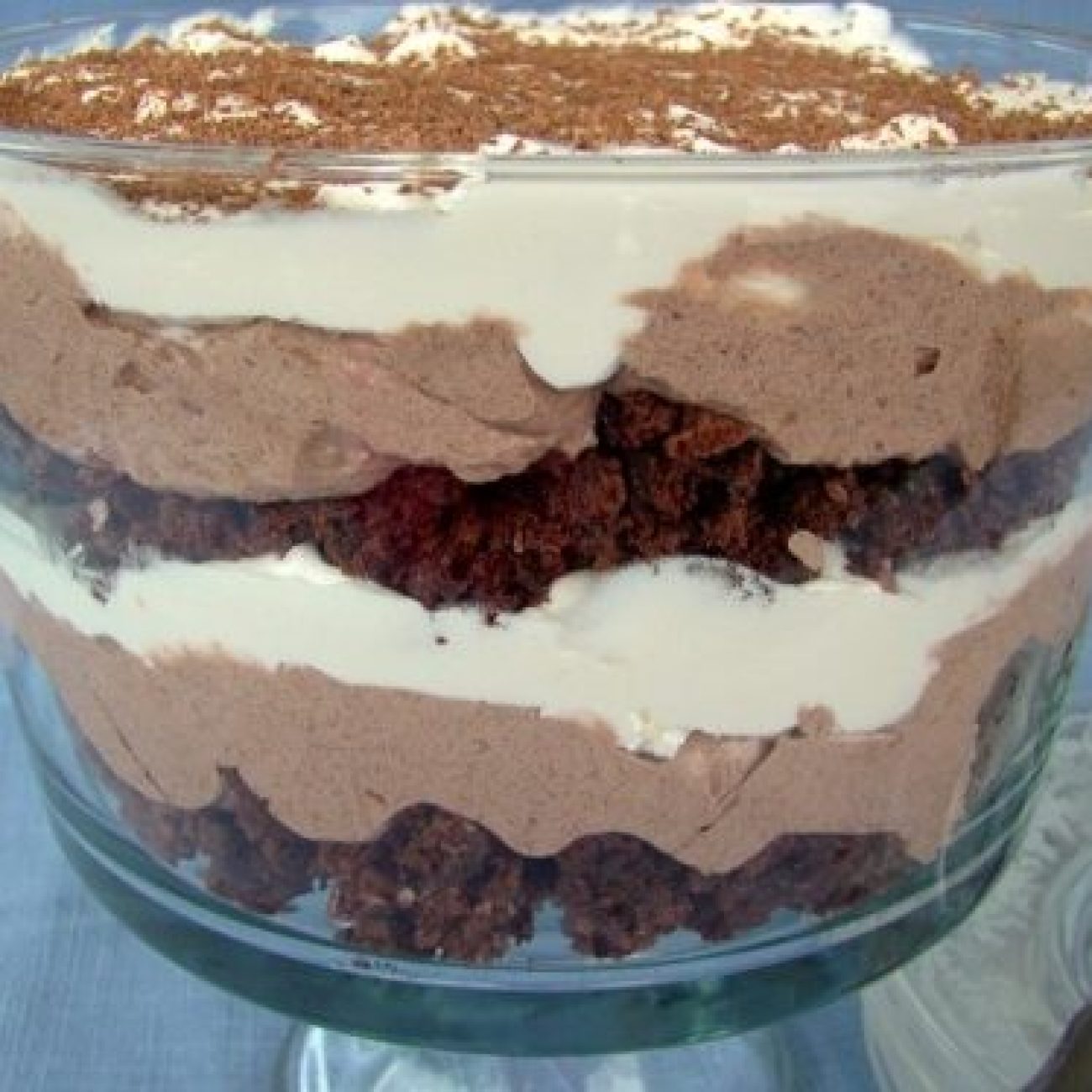 Low-Cal, Low-Fat Easy Chocolate Trifle