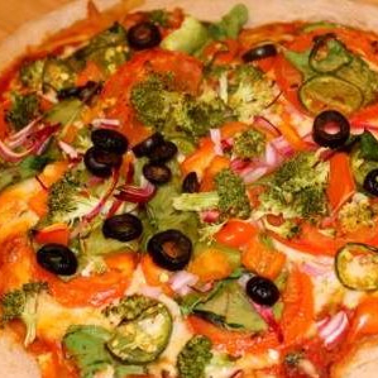 Low Cal Veggie Pizza