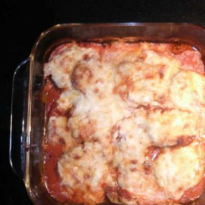 Low-Calorie Cheesy Eggplant Delight For Weight Loss