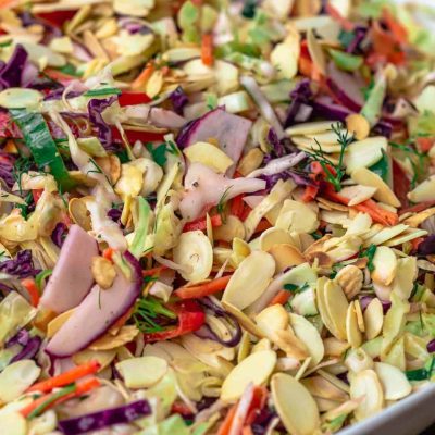 Low-Calorie Crunchy Coleslaw Recipe - Perfect For Weight Loss Goals