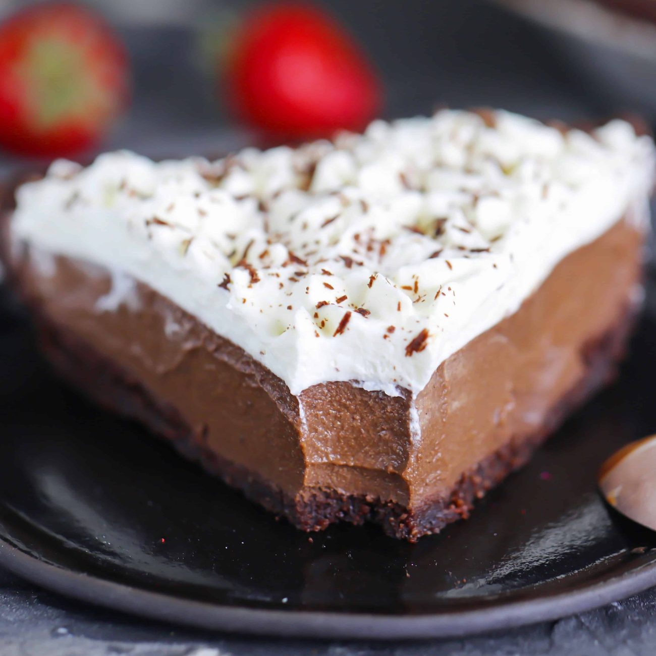 Low Carb Chocolate Cream Pie