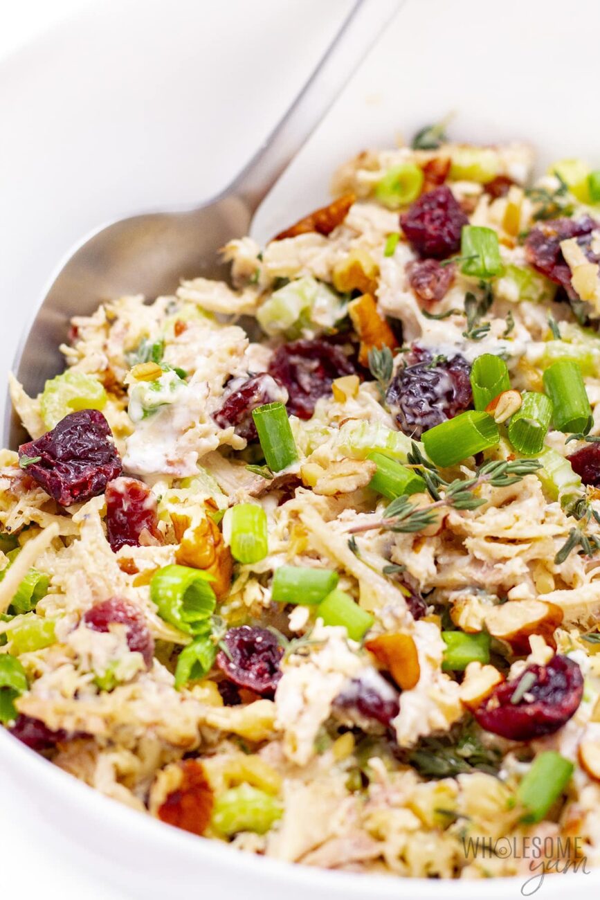 Low Carb Turkey Salad Casserole