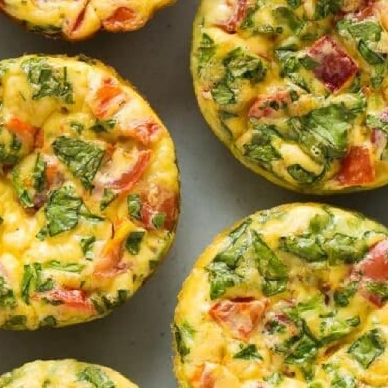 Low-Carb Vegetable Frittata Muffins Recipe