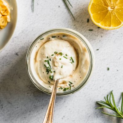 Low Fat Aioli Dip