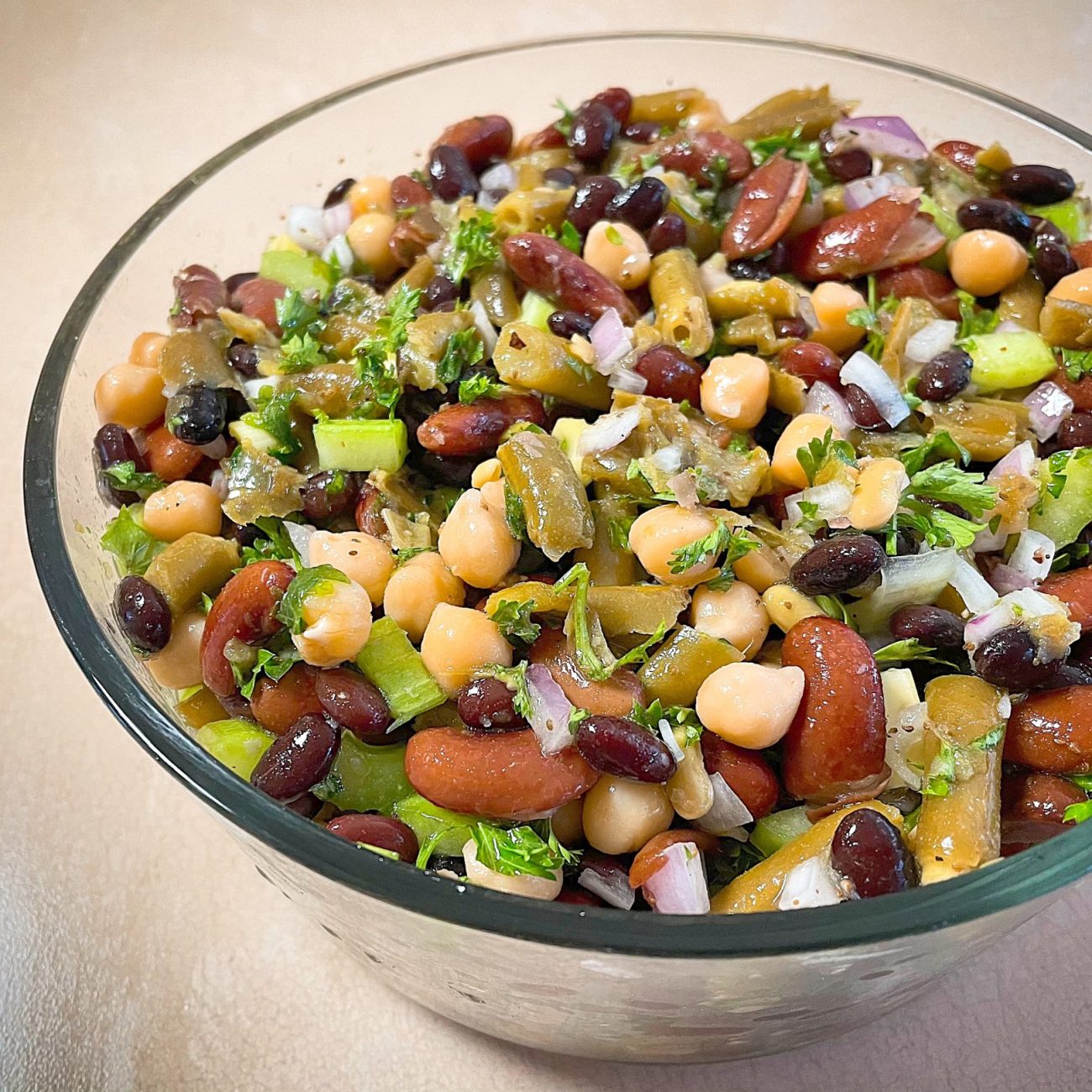 Low Fat Bean Salad