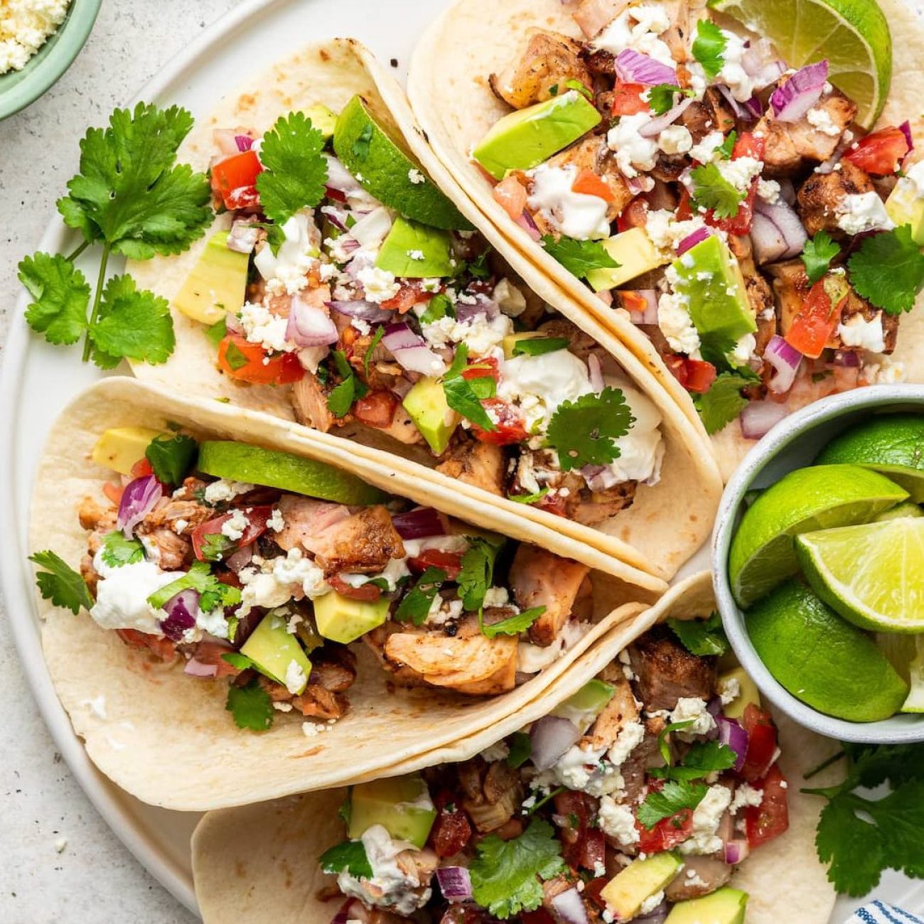 Low-Fat Chicken Tostada Salad