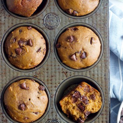 Low Fat Dark Chocolate Muffins