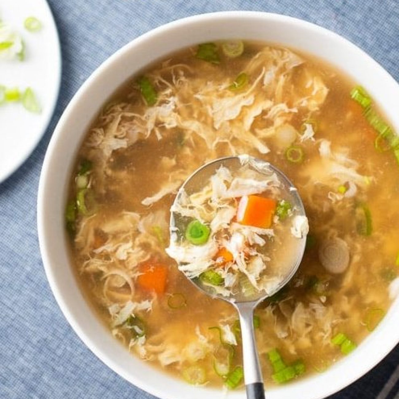 Low Fat Egg Drop Soup, My Way