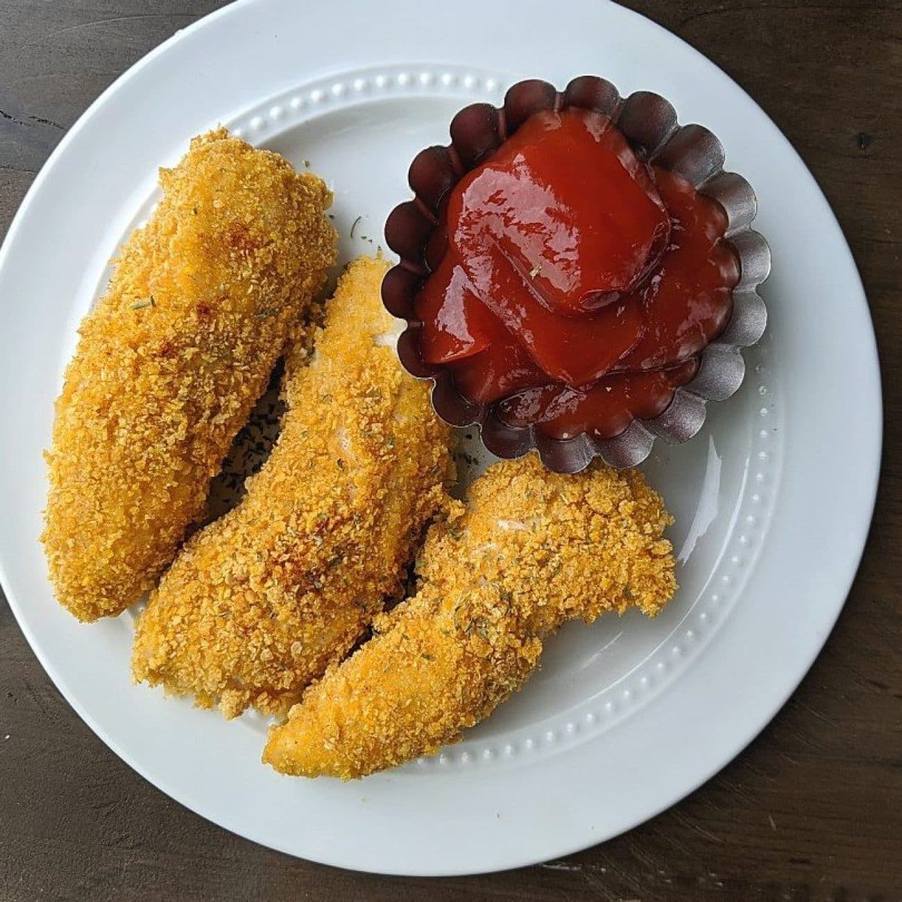 Low-Fat Fried Chicken Strips