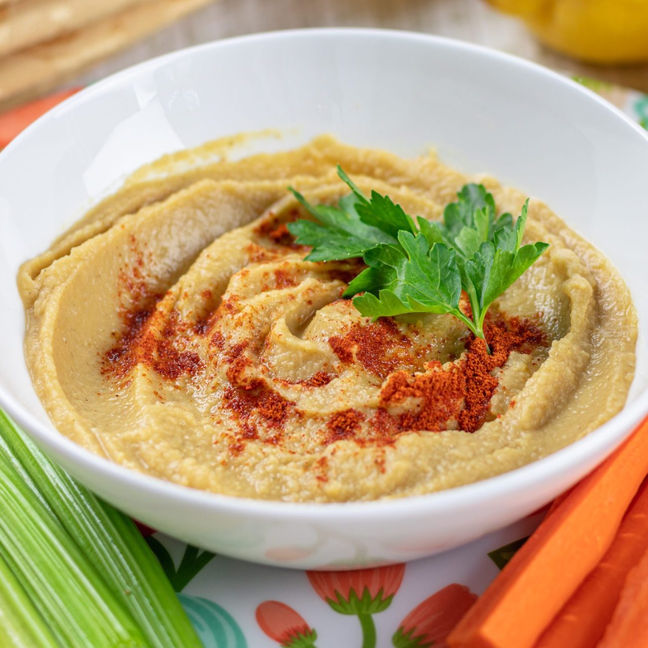 Low Fat Hummus Spread