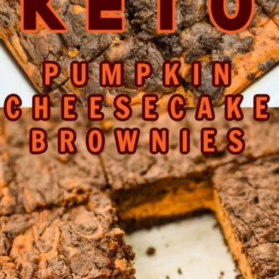 Low Fat Pumpkin Cream Cheese Brownies