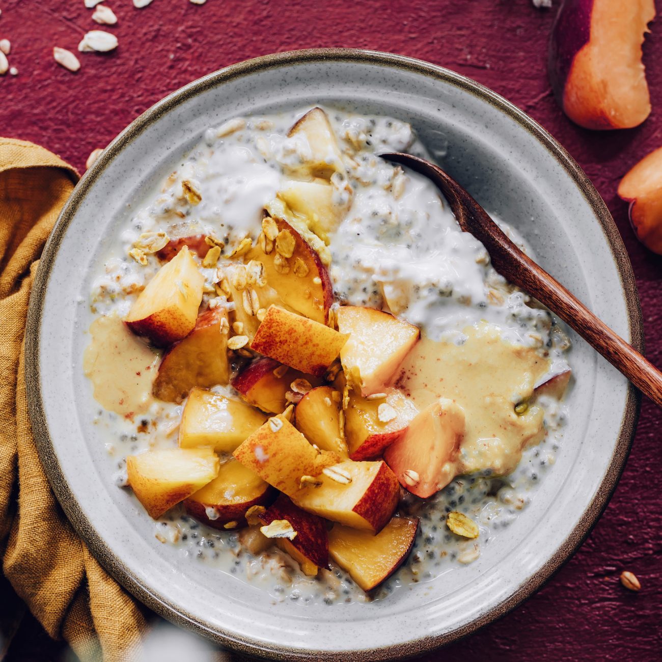 Lucys Peach And Apple Porridge