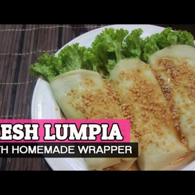 Lumpia-Stuffed Wrappers Lumpia Labong