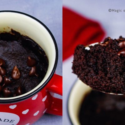 Magic Chocolate Mug Cake