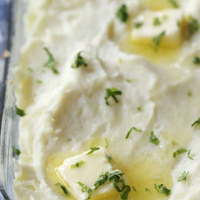 Make Ahead Mashed Potatoes