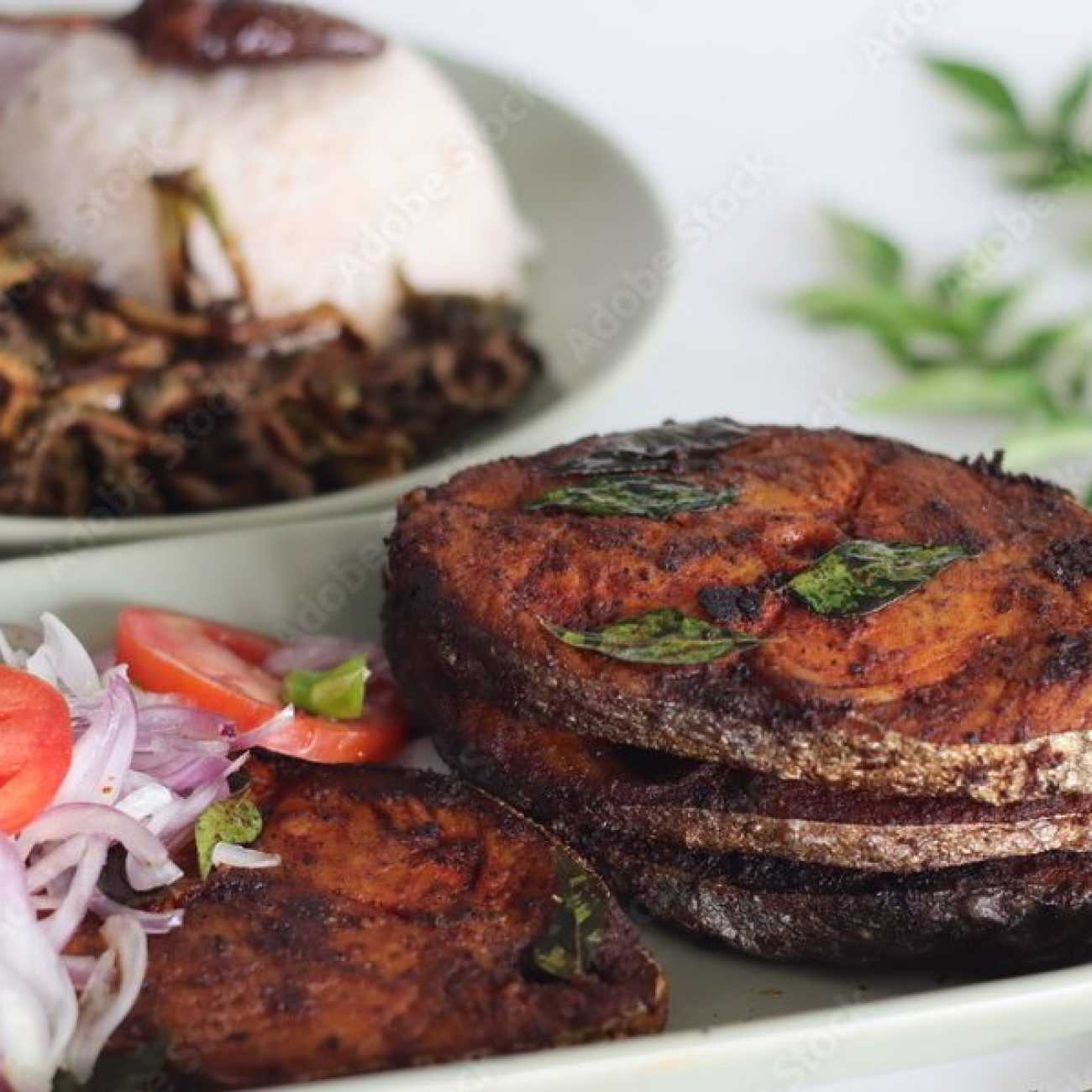 Malai Kismayo Fried Fish Kismayo Style