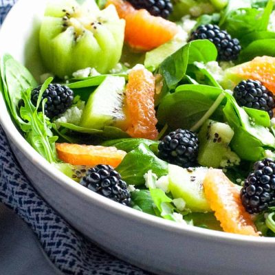 Mandarin Orange Salad With Kiwi