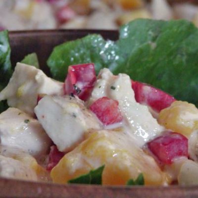 Mango And Chicken Salad With Buttermilk