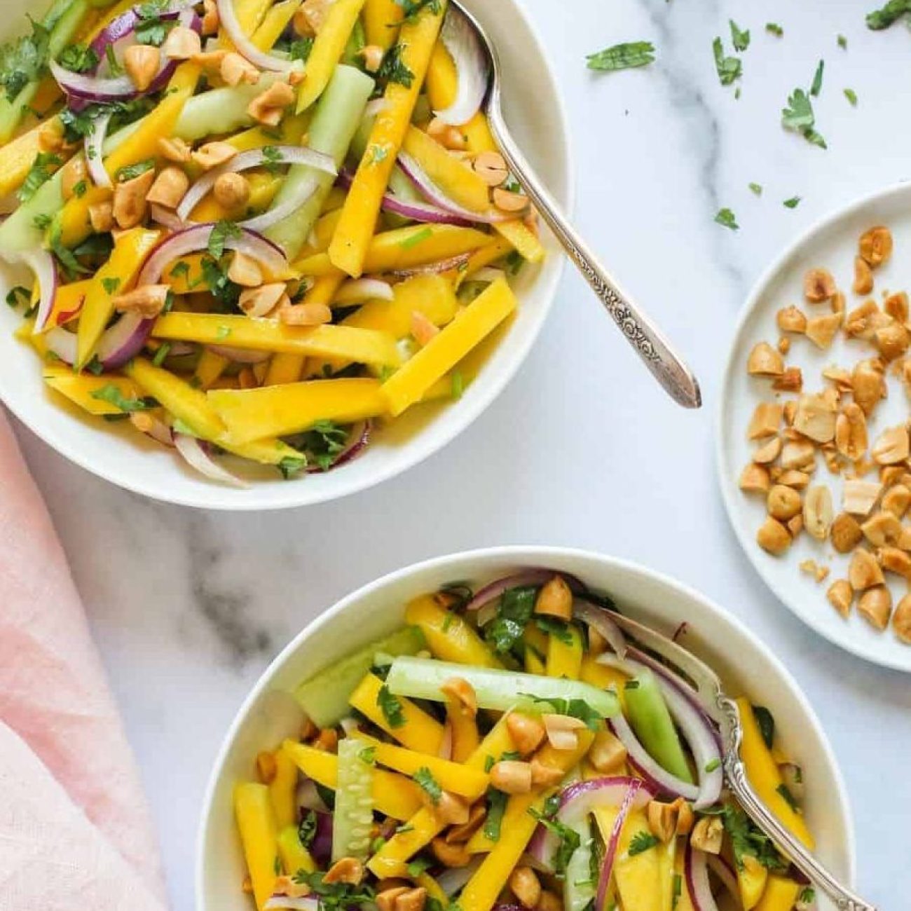 Mango Coconut Cucumber Salad