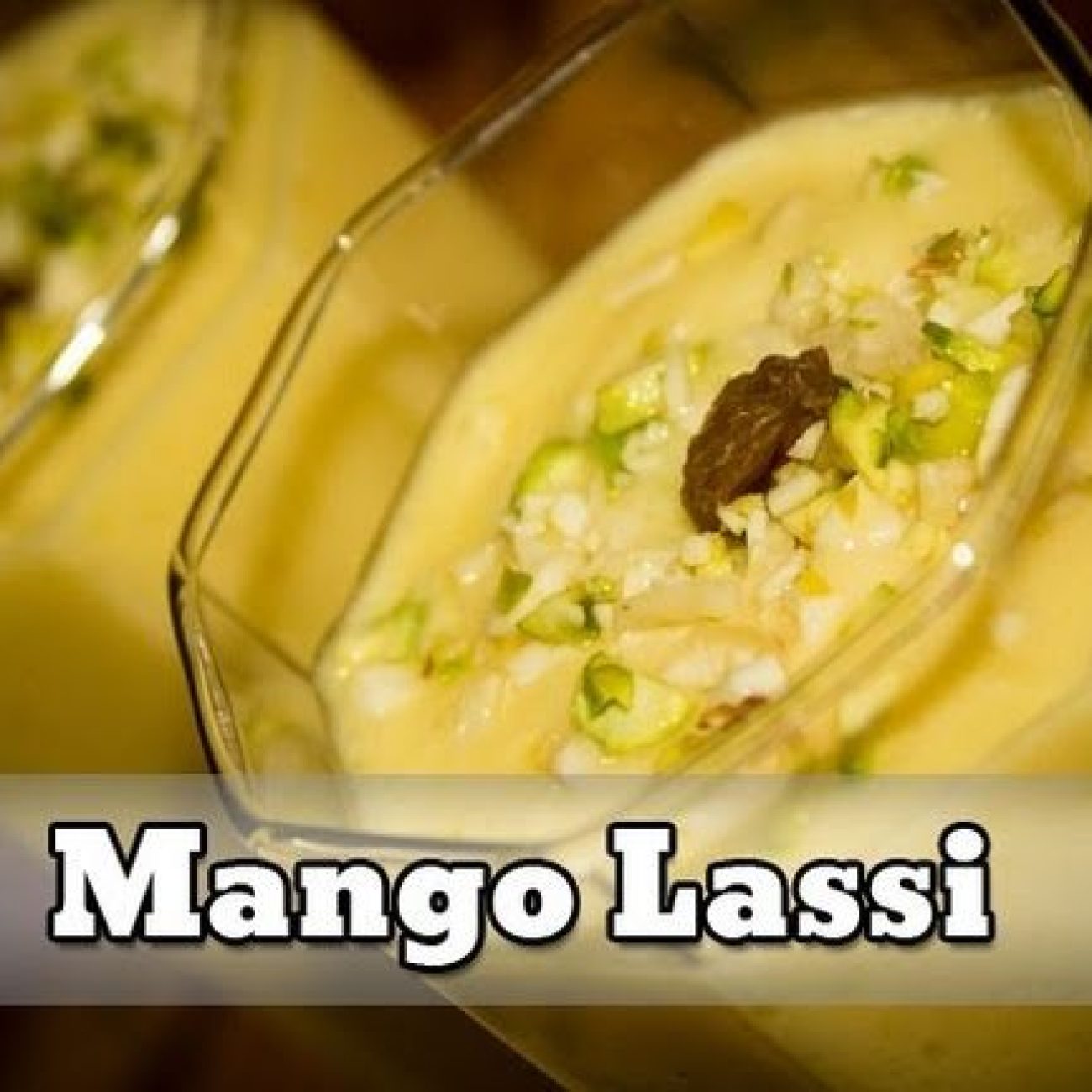 Mango Lassi Indian Yogurt Drink