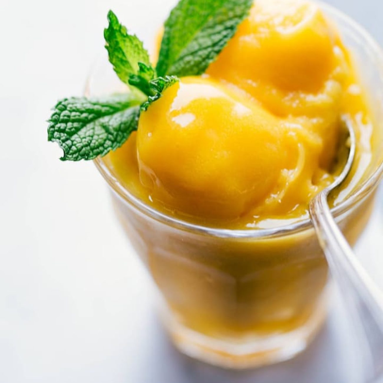 Mango Pineapple Ice Cream …No Machine Needed