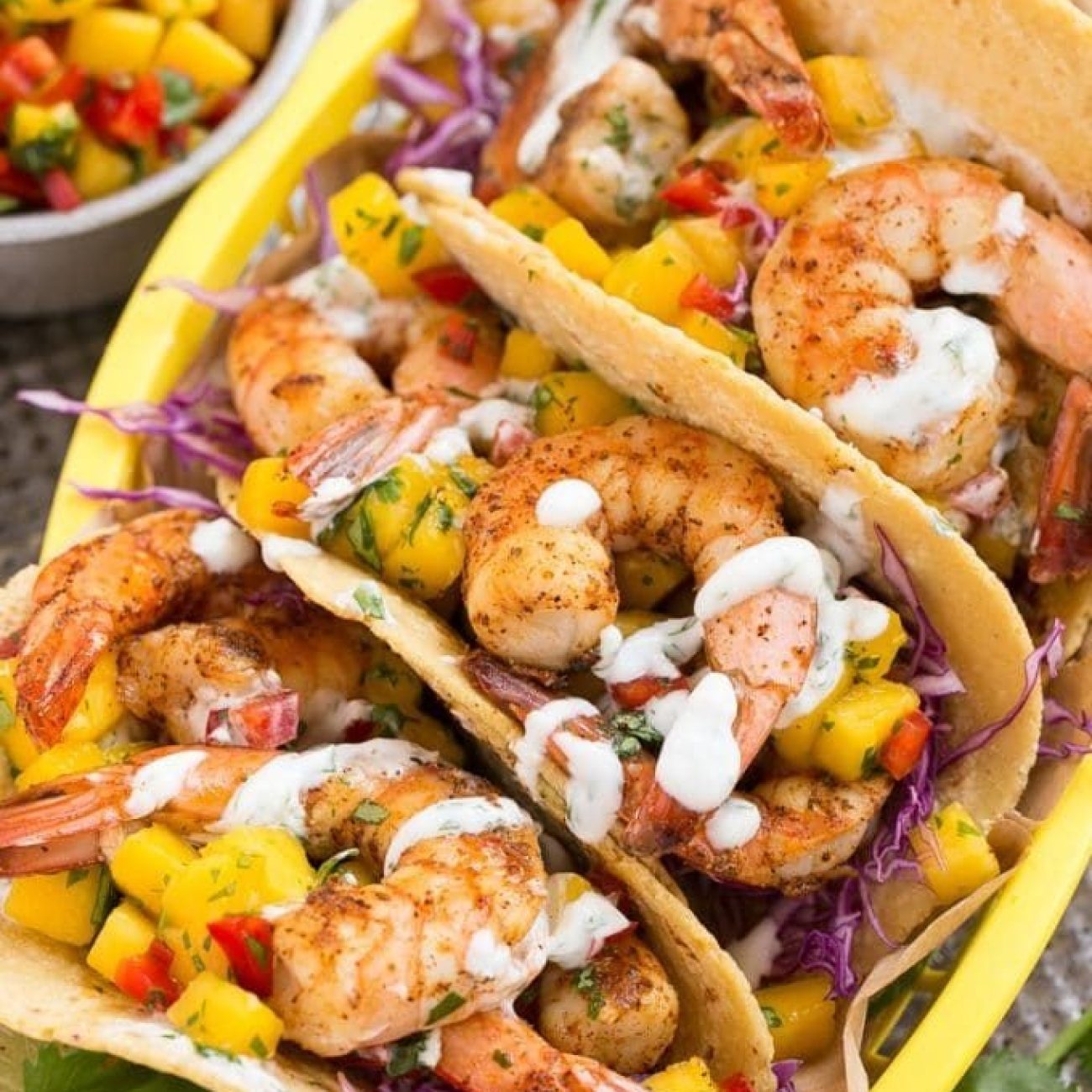 Mango Shrimp Salsa