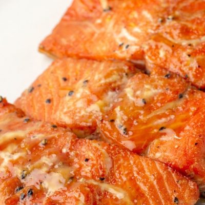 Maple-Chipotle Glazed Salmon