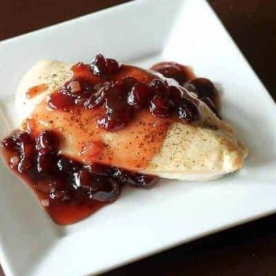 Maple Cranberry Chicken Breasts