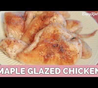 Maple-Glazed Chicken Breasts