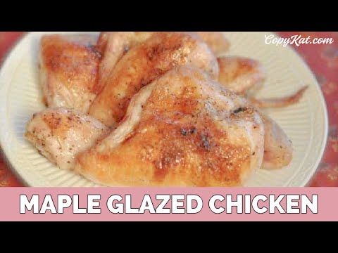 Maple-Glazed Chicken Breasts