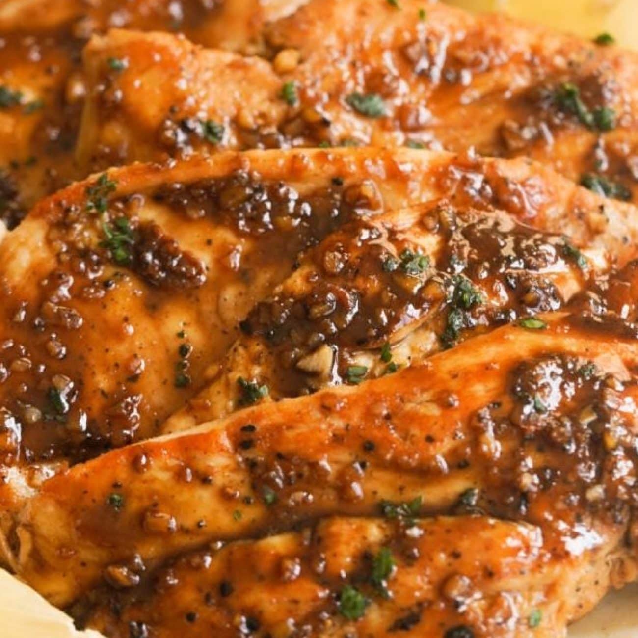 Maple-Glazed Smoky BBQ Chicken Breast Recipe