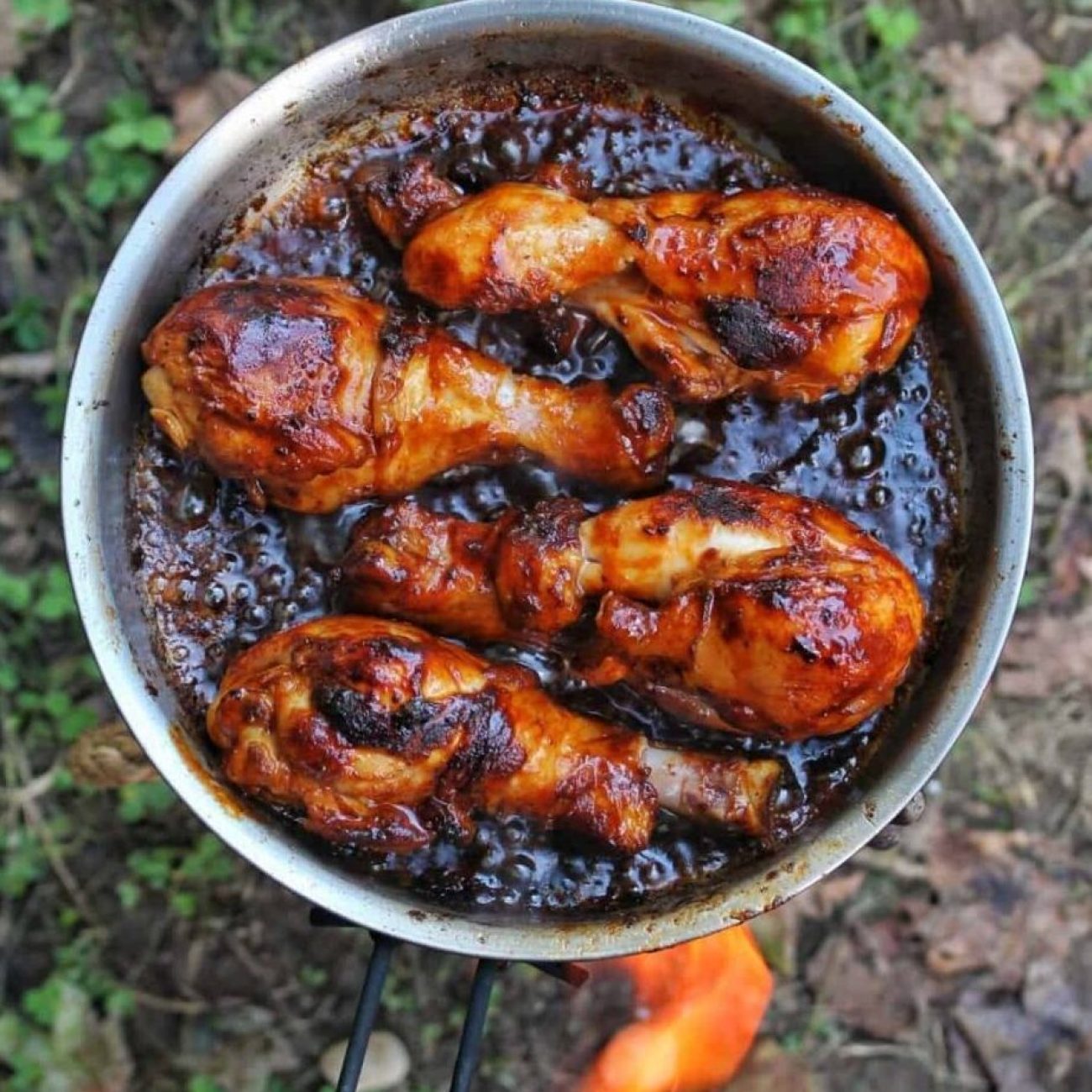 Marinated Barbecue Chicken Wings