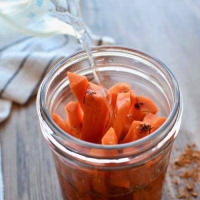 Marinated Dill Carrots