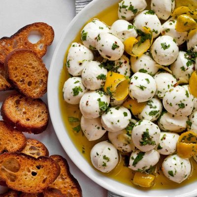 Marinated Mozzarella Three