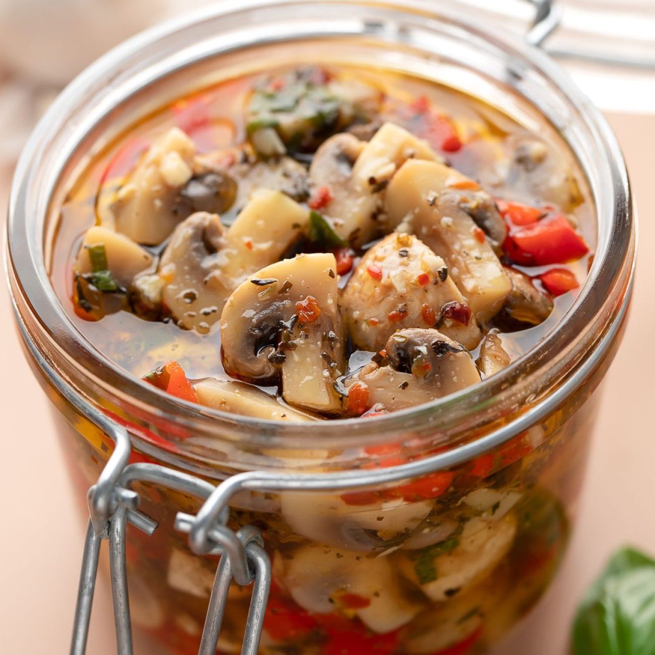 Marinated Mushrooms My Way