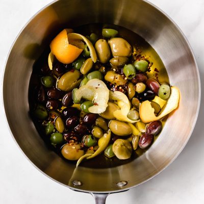 Marinated Olives And Feta