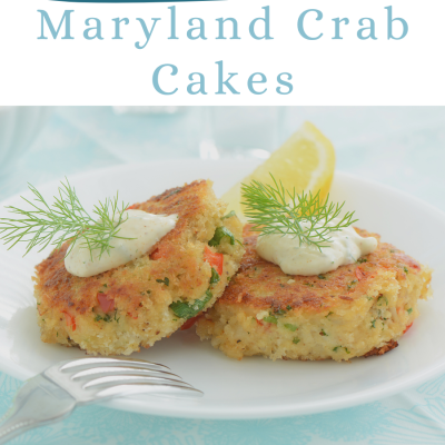 Maryland Crab Cakes With Basil Aioli