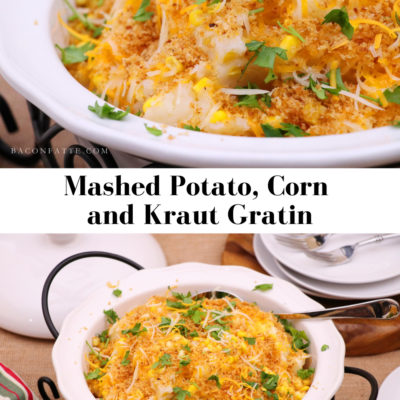 Mashed Potatoes With Corn &Amp; Cheese