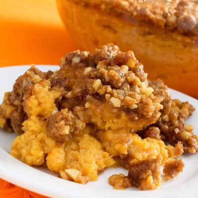 Mashed Sweet Potato Casserole