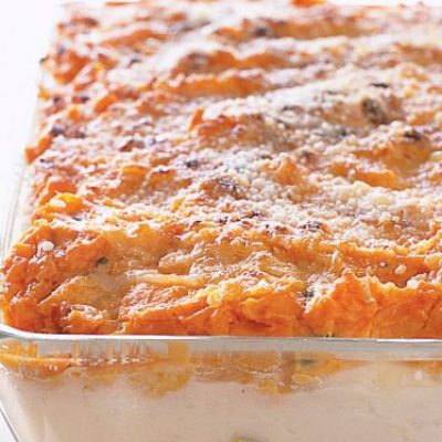 Mashed White/Sweet Potato Bake