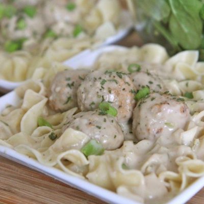 Meatball Stroganoff