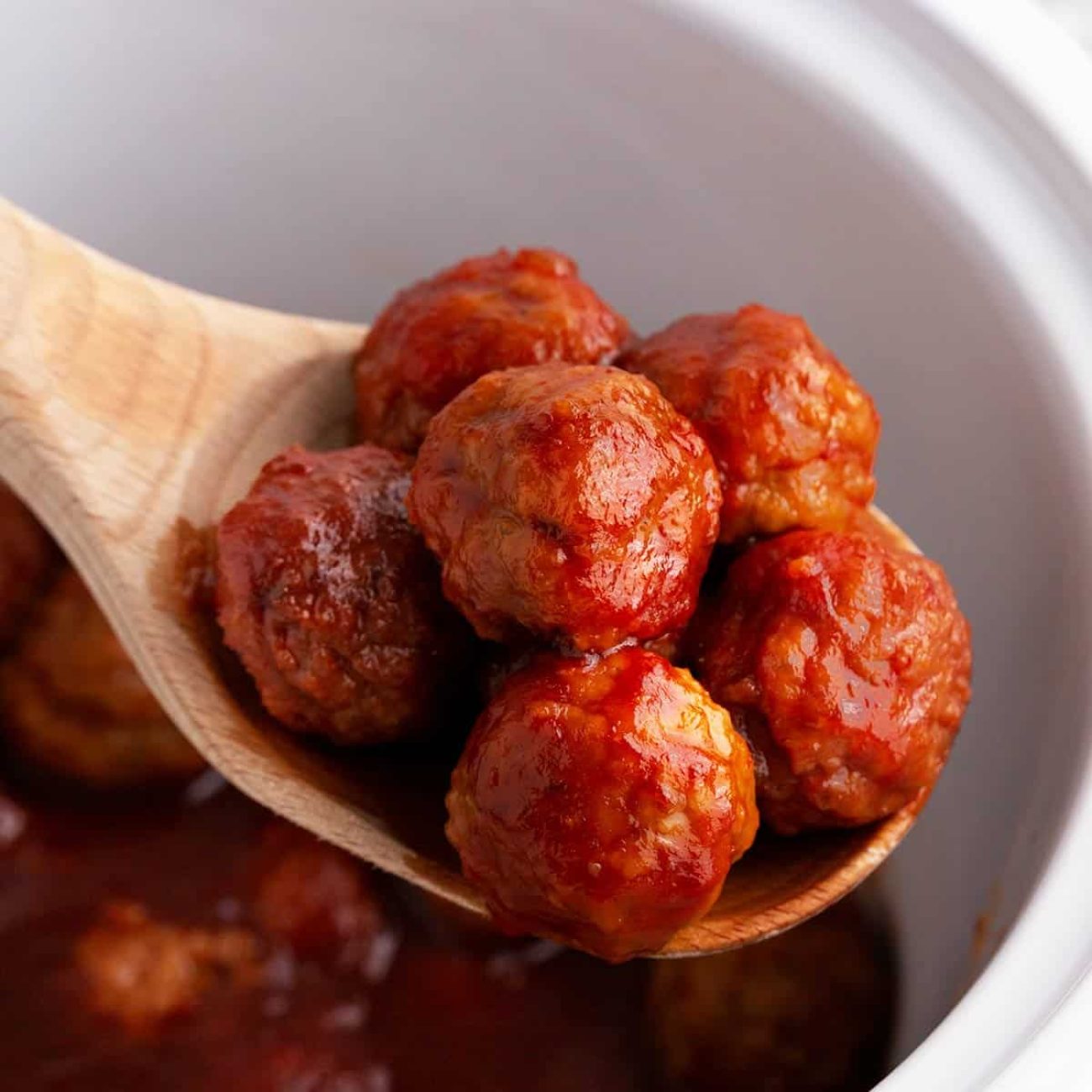 Meatballs In A Sweet N Spicy Asian Sauce With