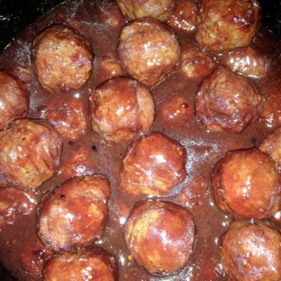 Meatballs In Cherry Sauce Appetizers