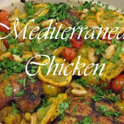 Mediterranean Chicken With Tomatoes