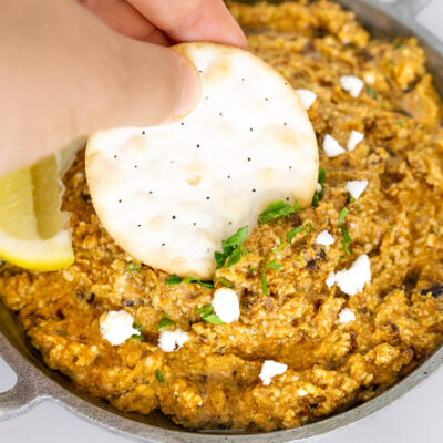 Mediterranean-Inspired Feta Spread With Sun-Dried Tomatoes And Basil