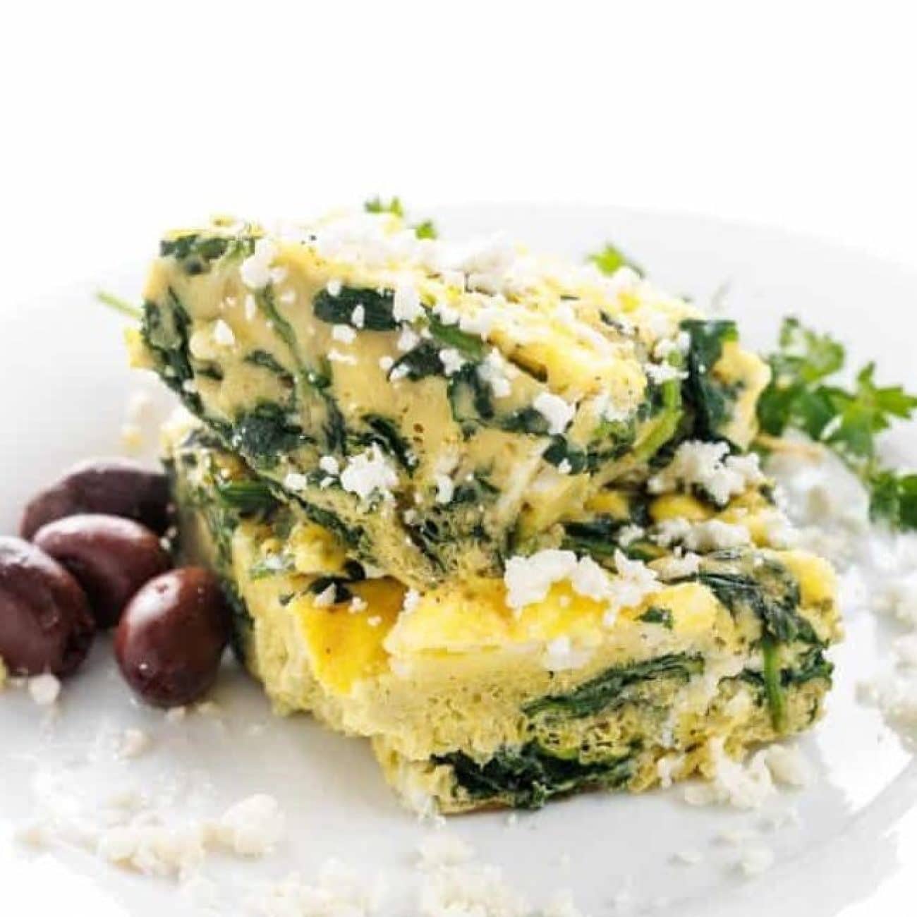 Mediterranean-Inspired Spinach and Feta Cheese Casserole